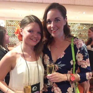 Emily Maguire and I at the Low Carb Cruise 2015